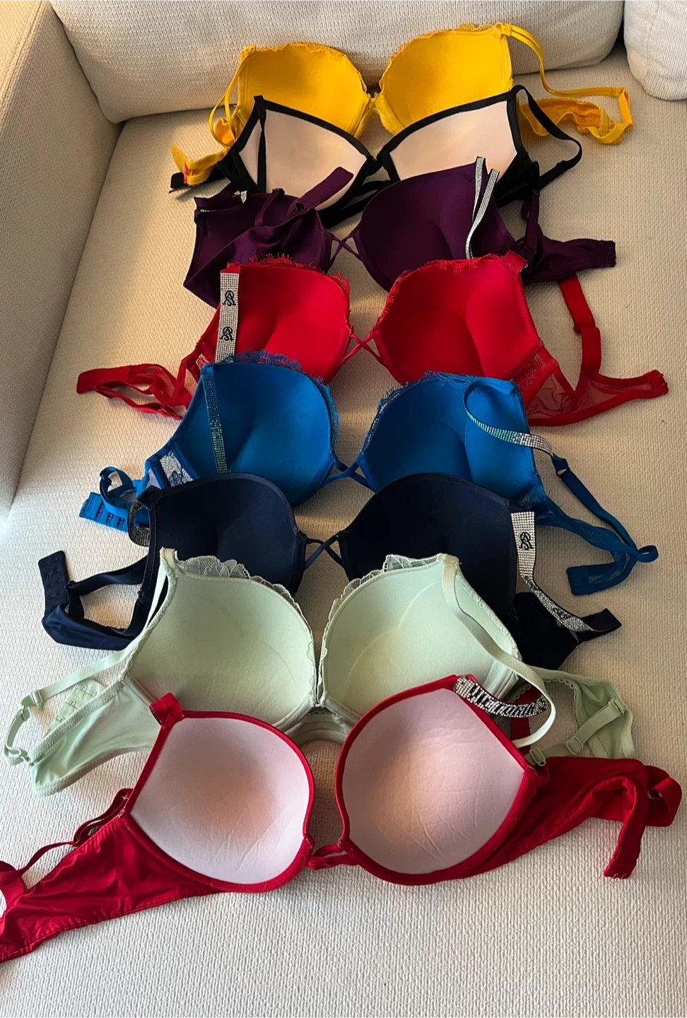 8 Victoria's Secret Shine Strap Bras 36B - photo 5