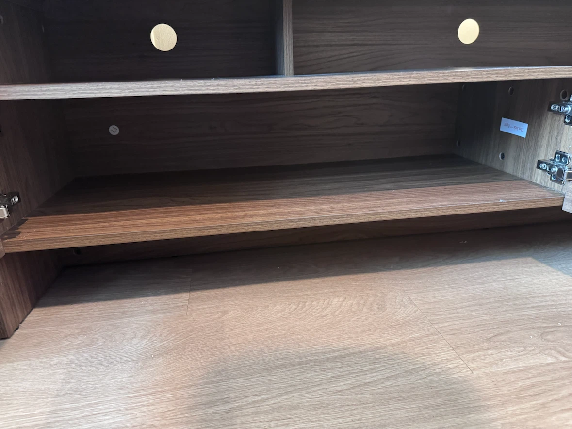 *pick up by 9/17* Modern Walnut TV Media Console - photo 3