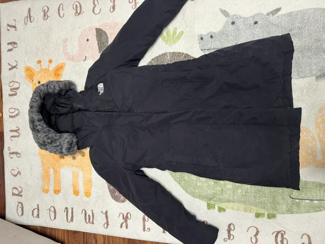 The North Face 550 Black Down Parka