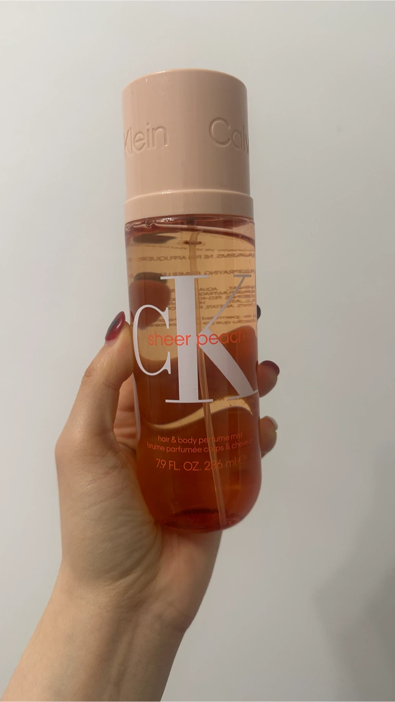 (used) Calvin Klein Sheer Peach Perfume Mist #freecycle