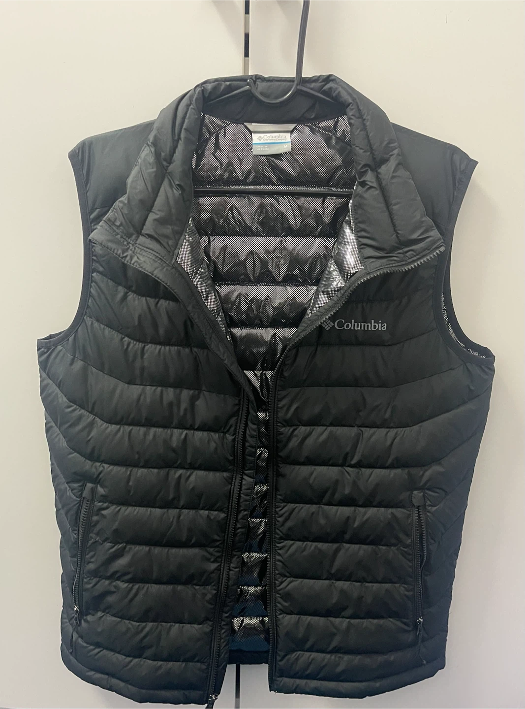 Columbia Black Puffer Vest