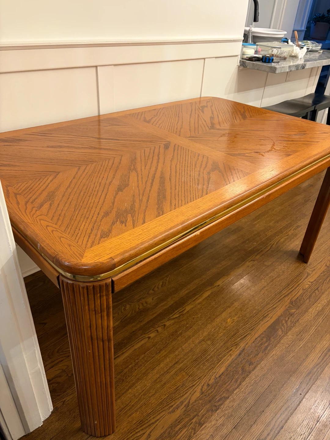 MCM Wood Table - photo 2