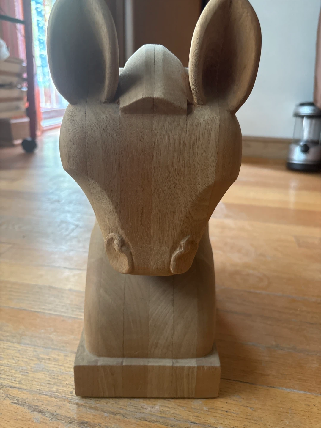 Wooden Horse Head chest peice