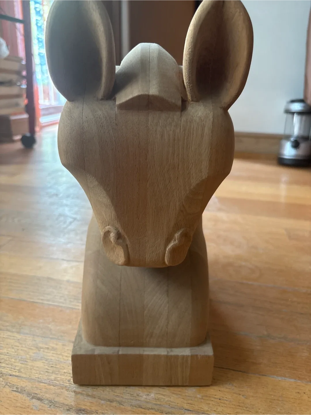 Wooden Horse Head chest peice