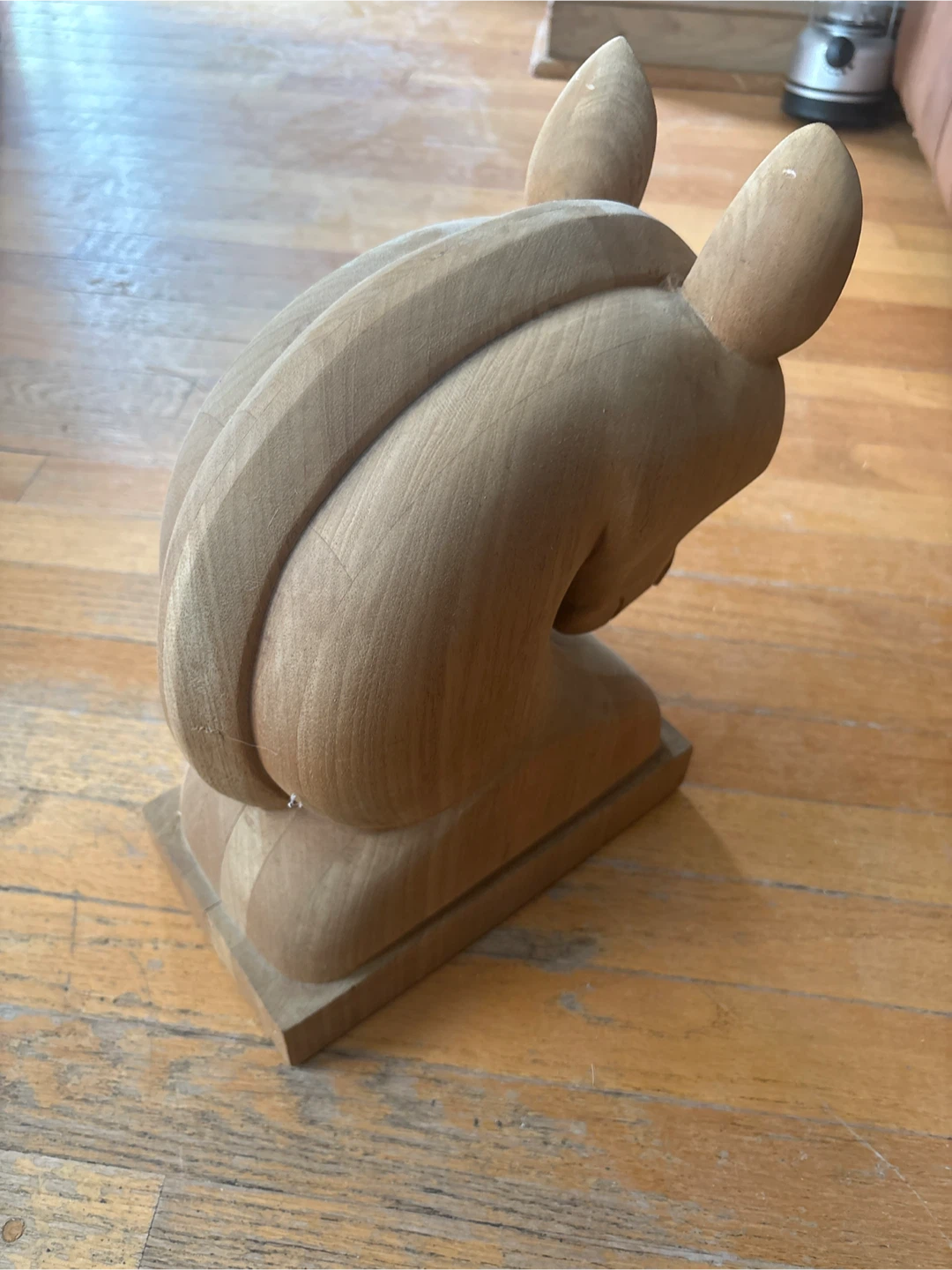 Wooden Horse Head chest peice - photo 3