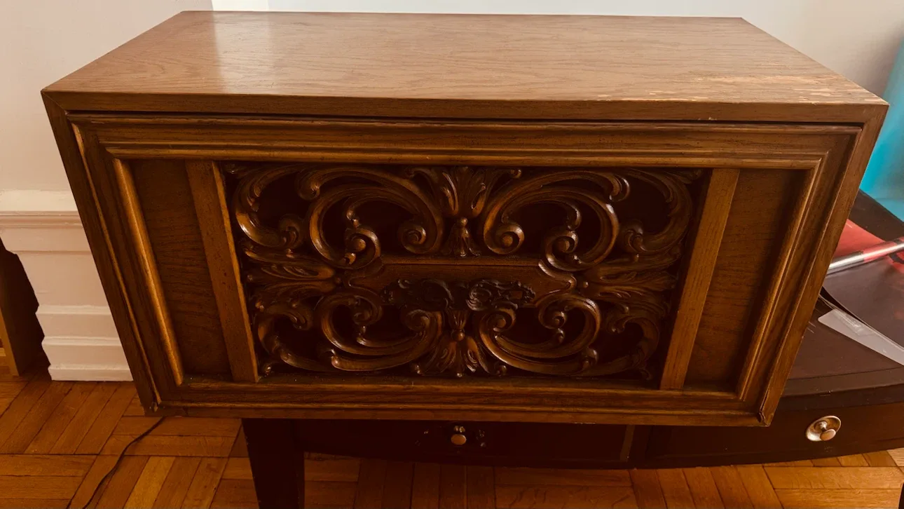 Vintage Wall Mounted Bar Cabinet