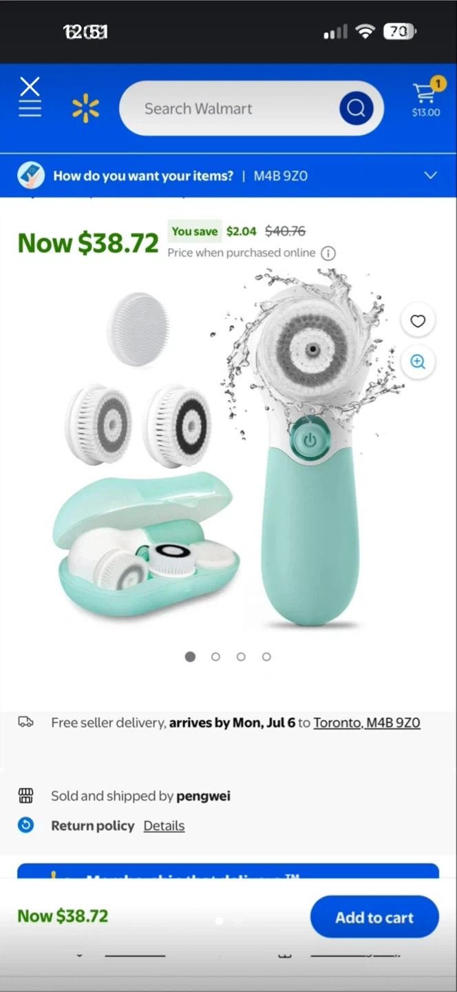 Facial Cleansing Brush System