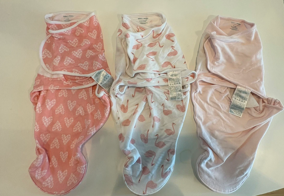 aden + anais swaddle wraps, 0-3 months