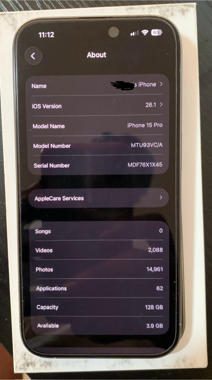 Apple iPhone 15 Pro 128GB - photo 3