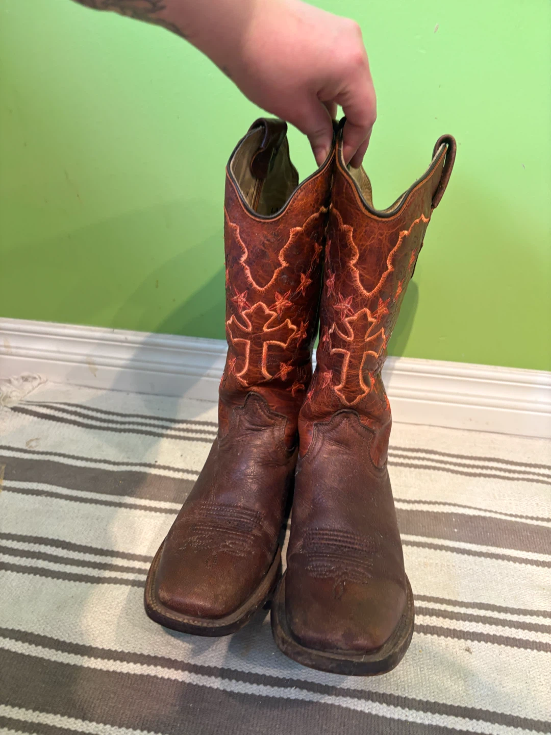 Stetson Ladies Cowboy Boots Size 7.5 - photo 2