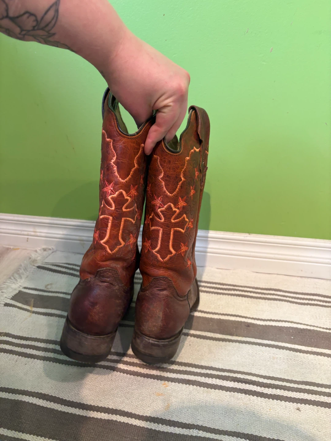 Stetson Ladies Cowboy Boots Size 7.5 - photo 3