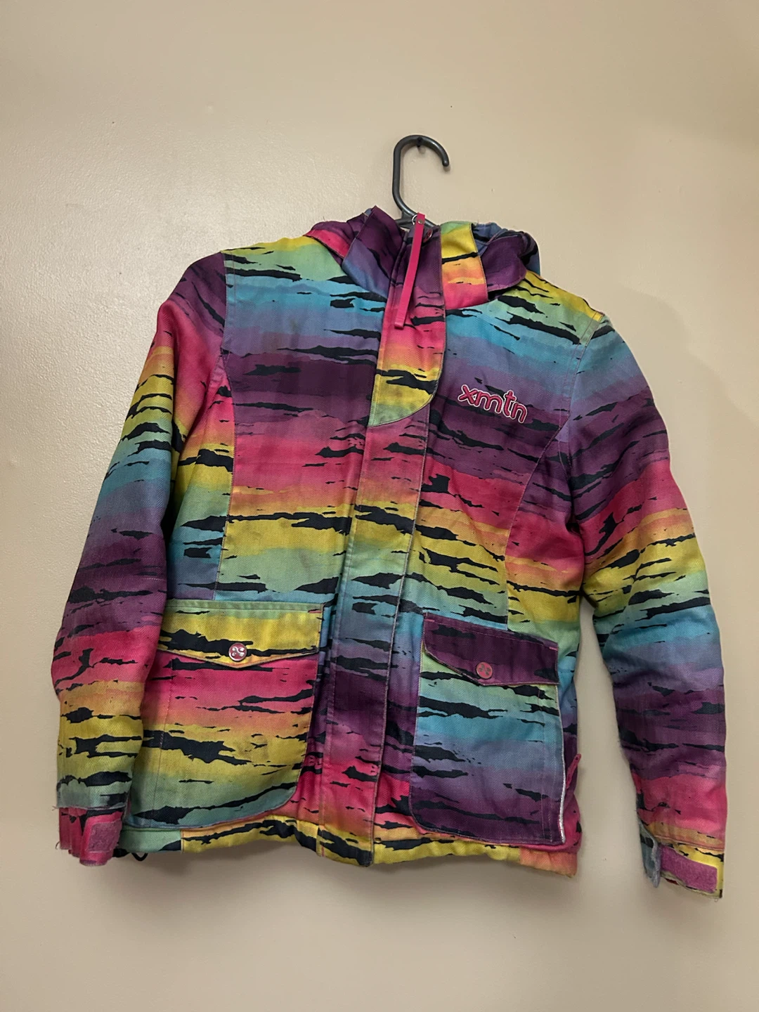 Colourful Girls Winter Jacket