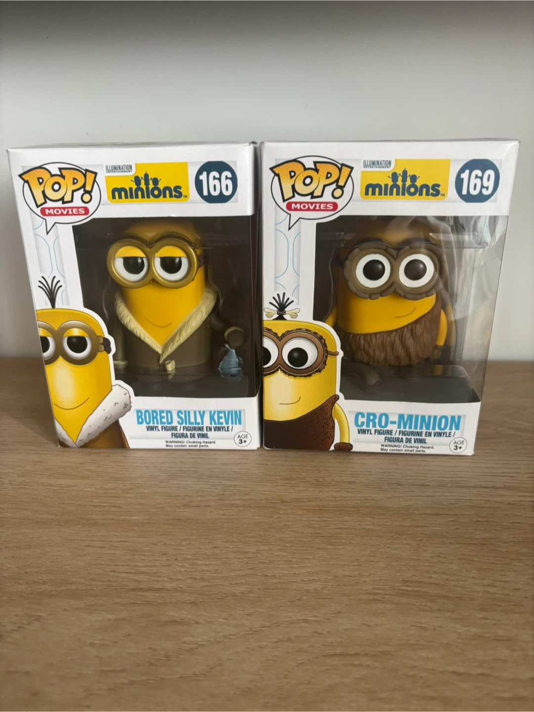 2 Funko Pop! Minions Figures