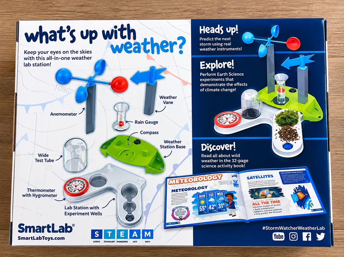 SmartLab Storm Watcher Weather Lab STEM Science Kit – New - photo 2