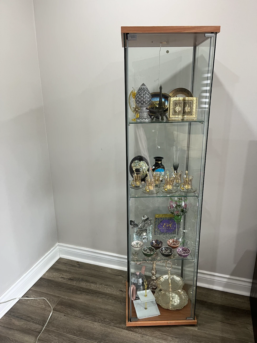 Tall Glass Display Cabinet - photo 2