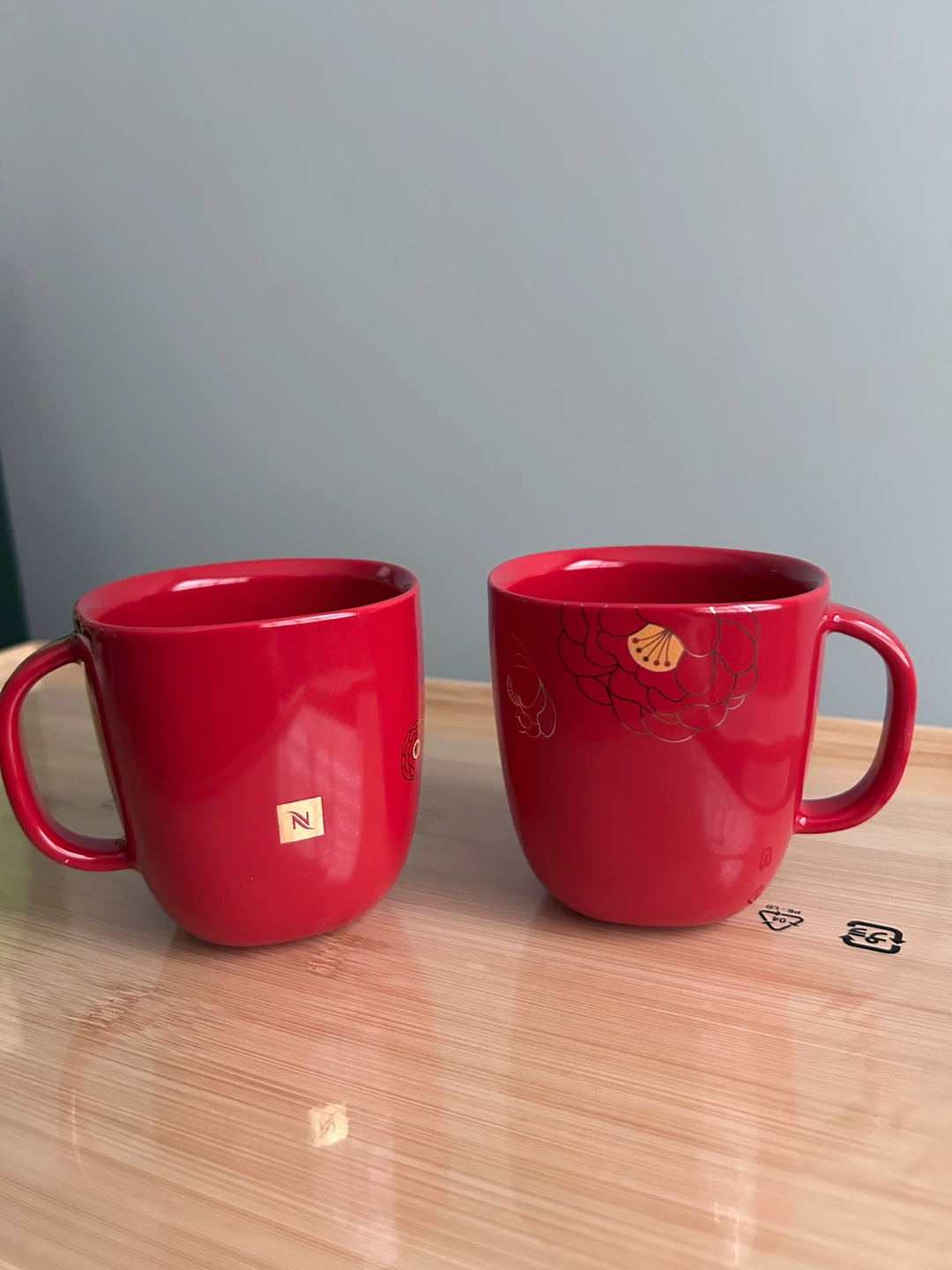 Nespresso Red Mugs 2 Count