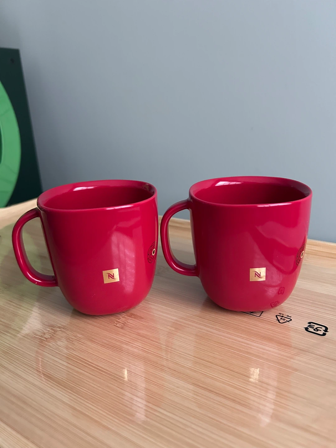 Nespresso Red Mugs 2 Count - photo 2