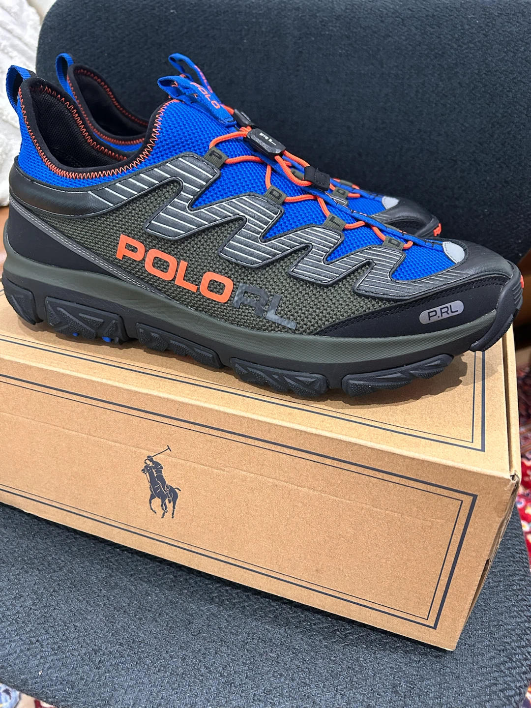 Polo Ralph Lauren Advntr 300  NY Knicks colours Size 13