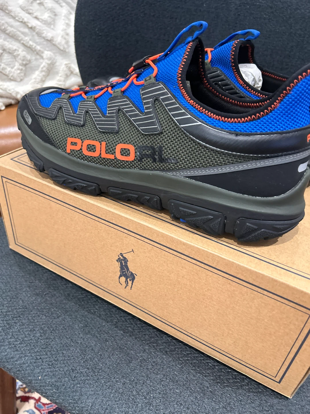 Polo Ralph Lauren Advntr 300  NY Knicks colours Size 13 - photo 3
