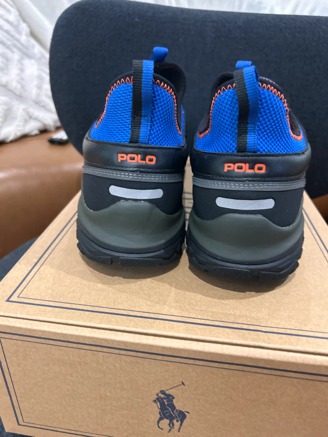 Polo Ralph Lauren Advntr 300  NY Knicks colours Size 13 - photo 4