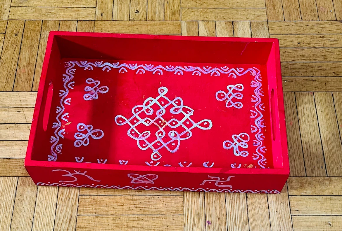 Customised Decorative Wooden Serving Tray - photo 2