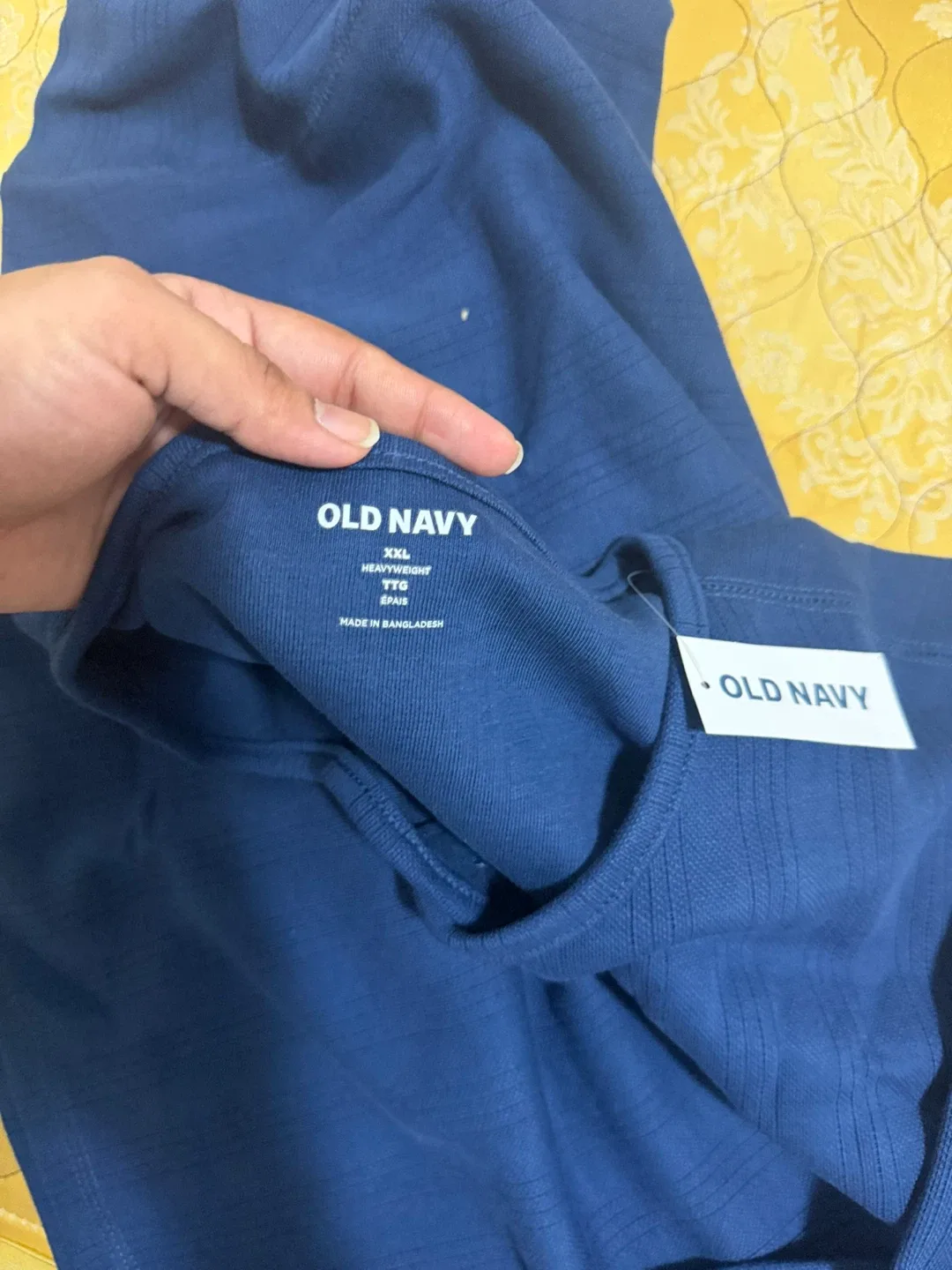 Old Navy Heavyweight Henley T-Shirt XXL