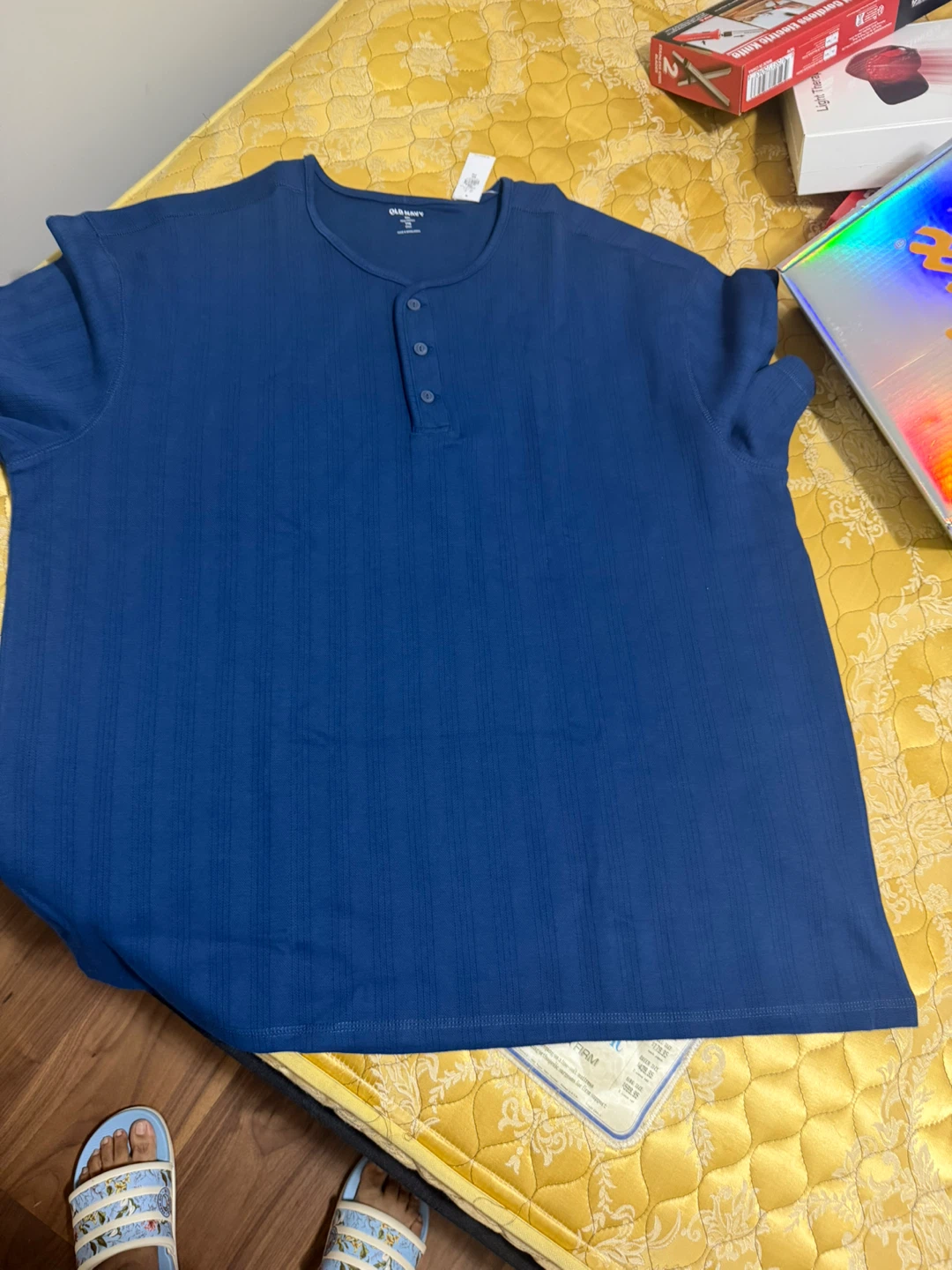 Old Navy Heavyweight Henley T-Shirt XXL - photo 4
