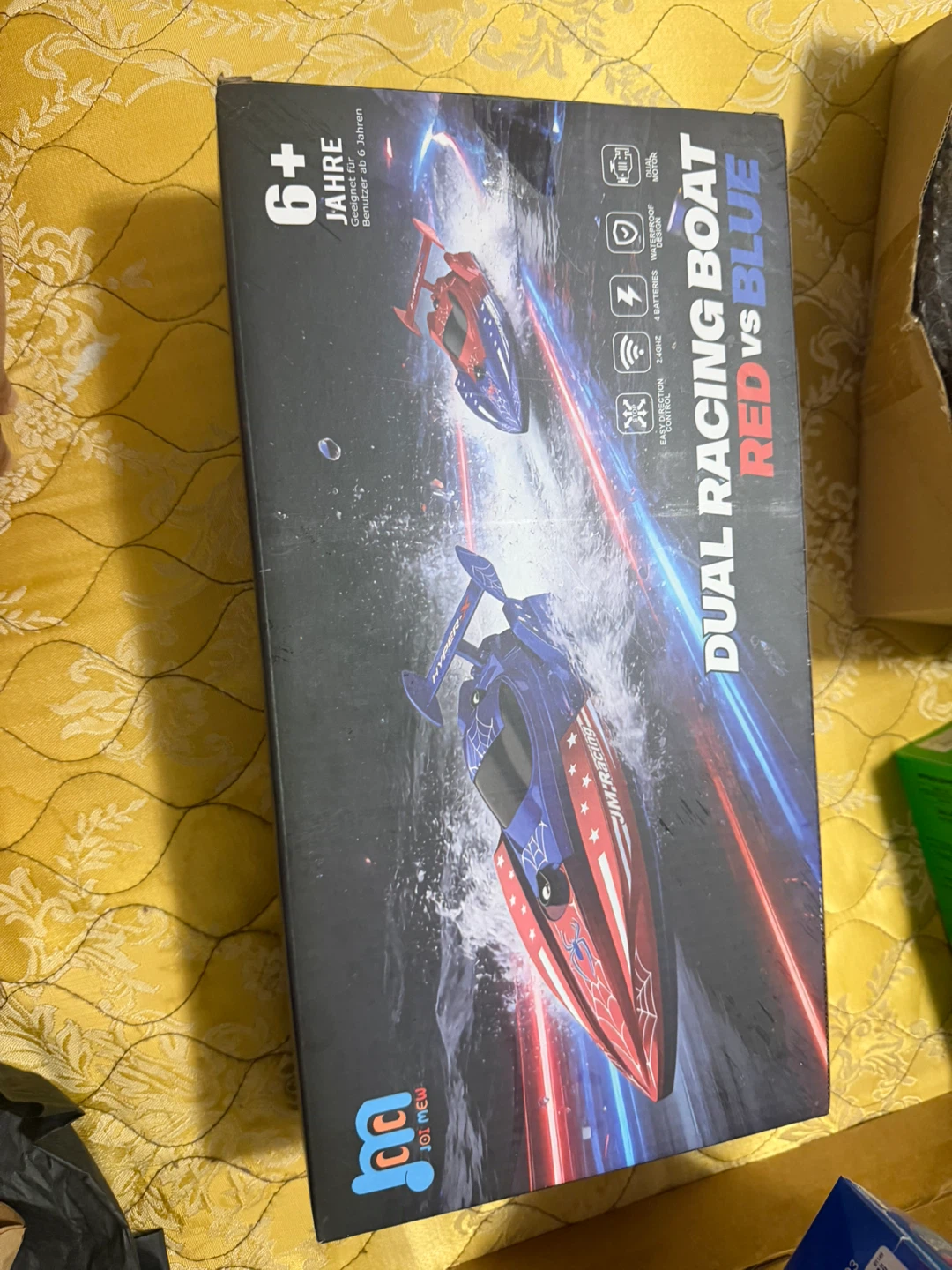 JOI MEW Dual RC Racing Boat Set