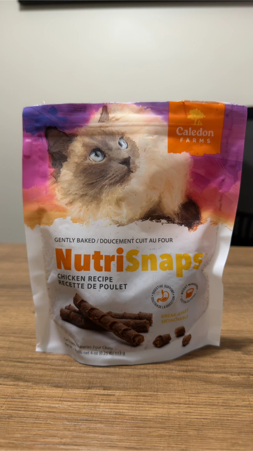 Caledon Farms NutriSnaps Chicken Recipe Cat Treats
