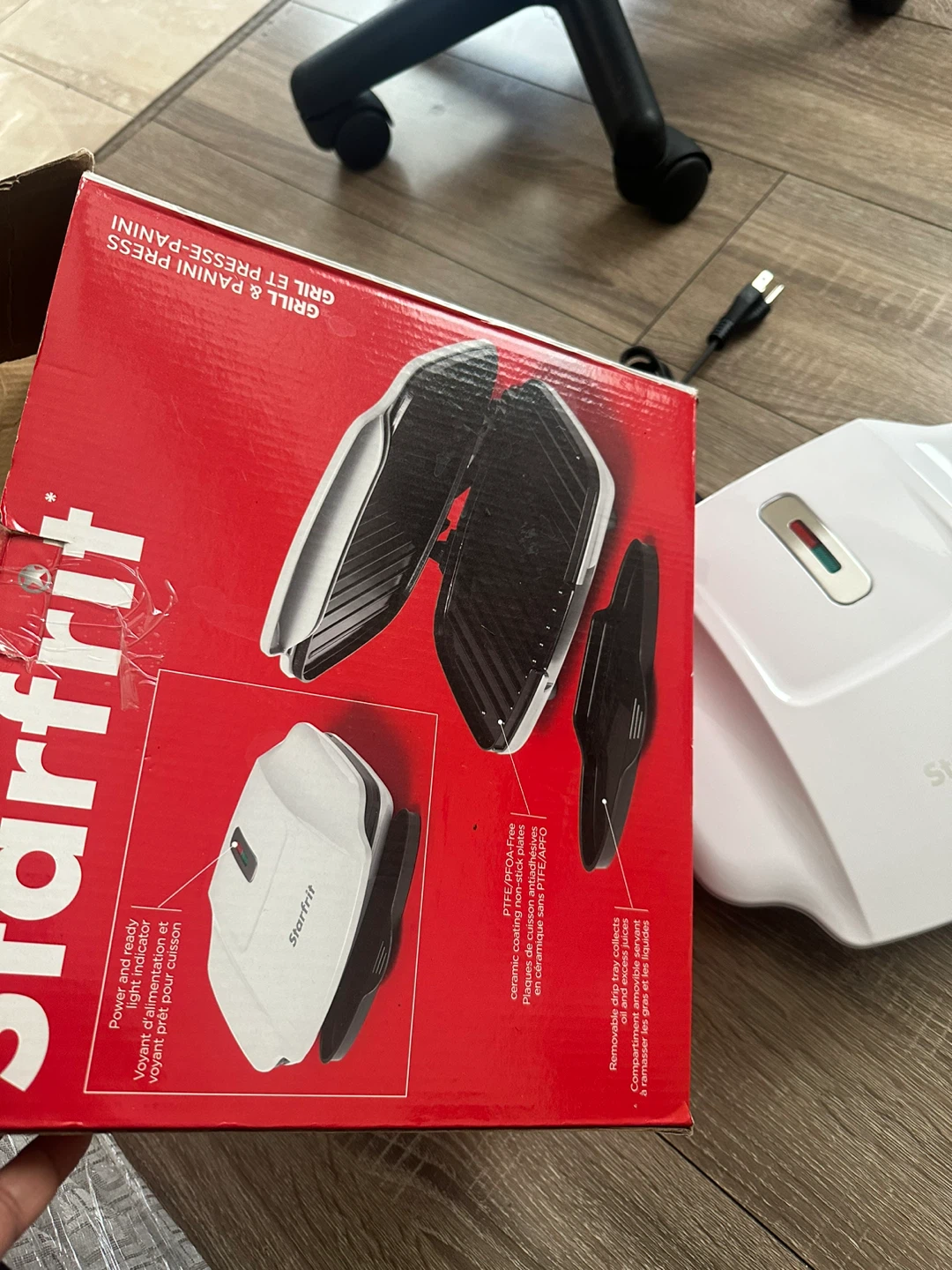Starfrit Grill and Panini Press bramd new - photo 3