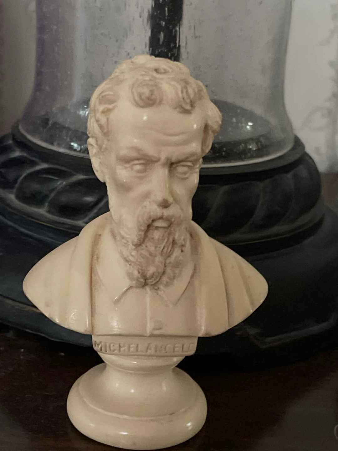 Michelangelo resin bust statue