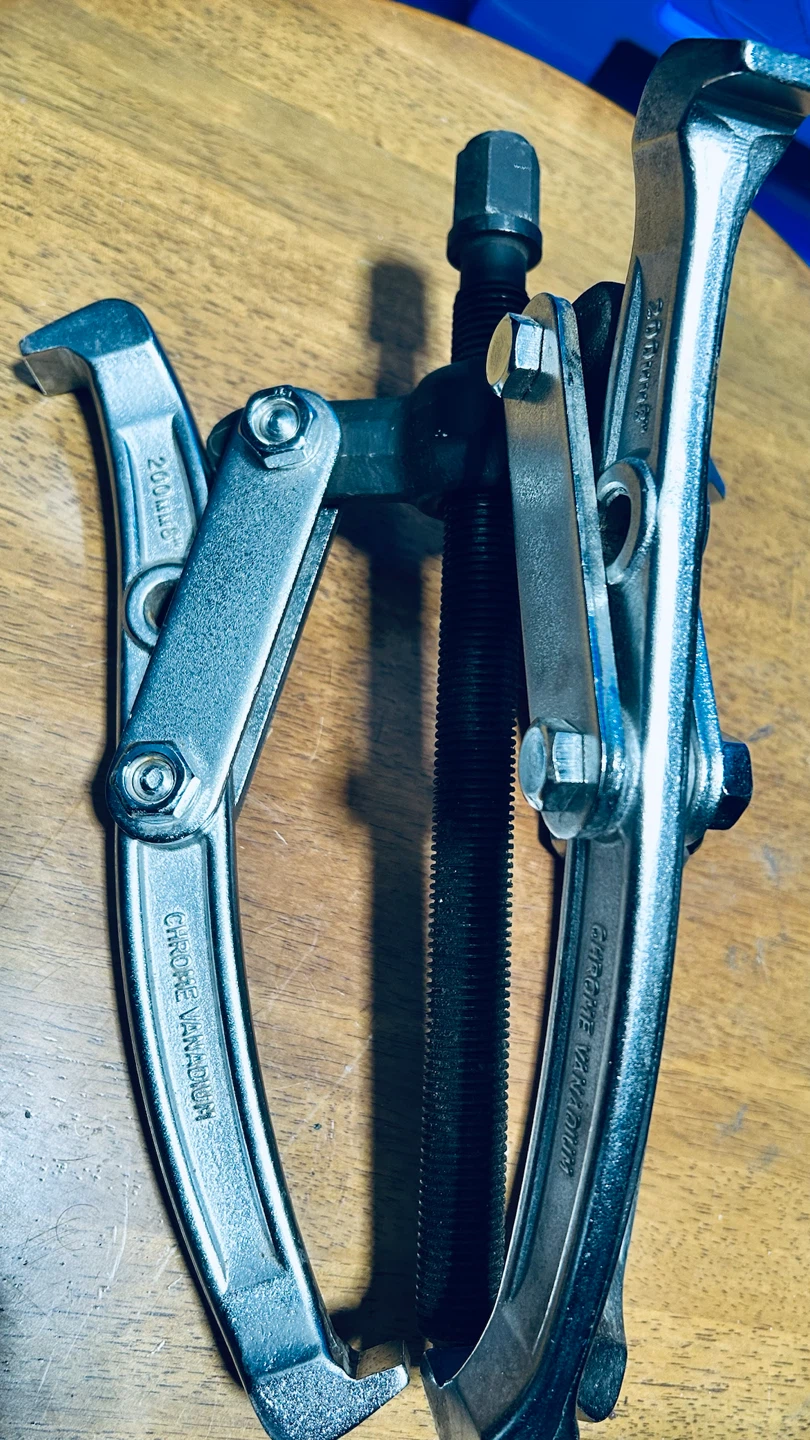 8” / 200mm 3-Jaw Gear & Bearing Puller – Chrome Vanadium - photo 2
