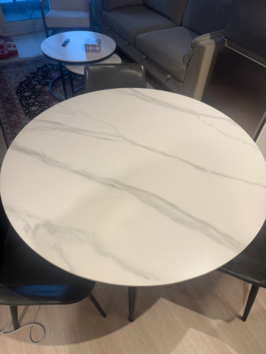 Modern Dining Table with 4 Chairs - photo 2