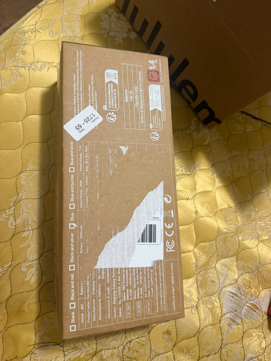 CASCADEVAC Car Mounted Vacuum Cleaner Model 807 - photo 3