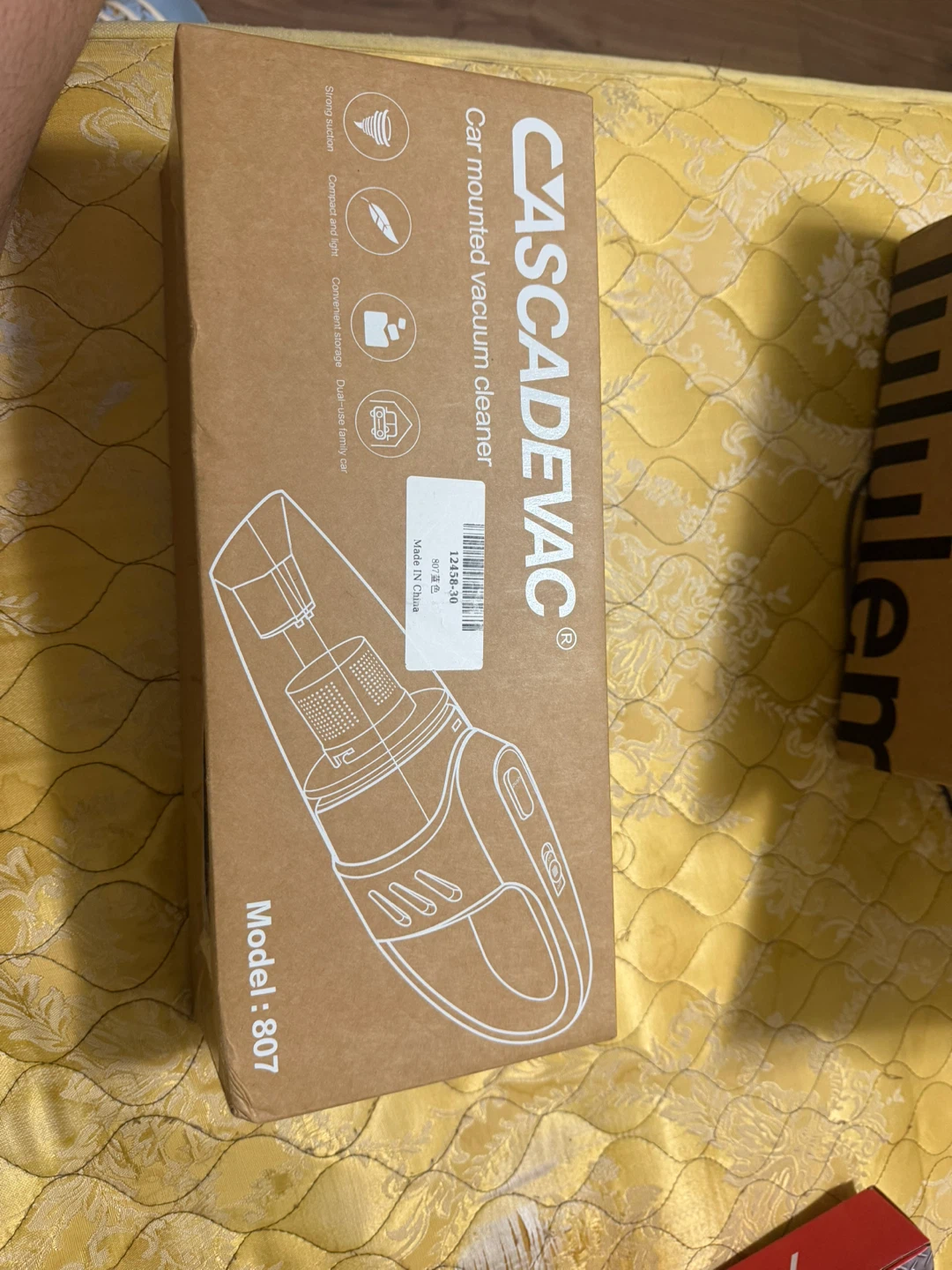 CASCADEVAC Car Mounted Vacuum Cleaner Model 807 - photo 5