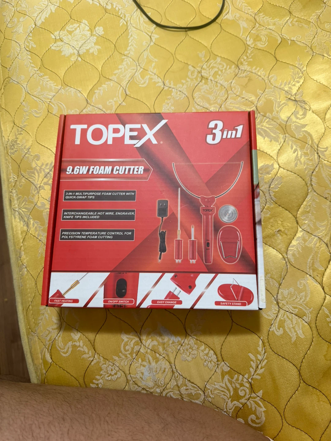 Topex 3-in-1 9.6W Foam Cutter - photo 2