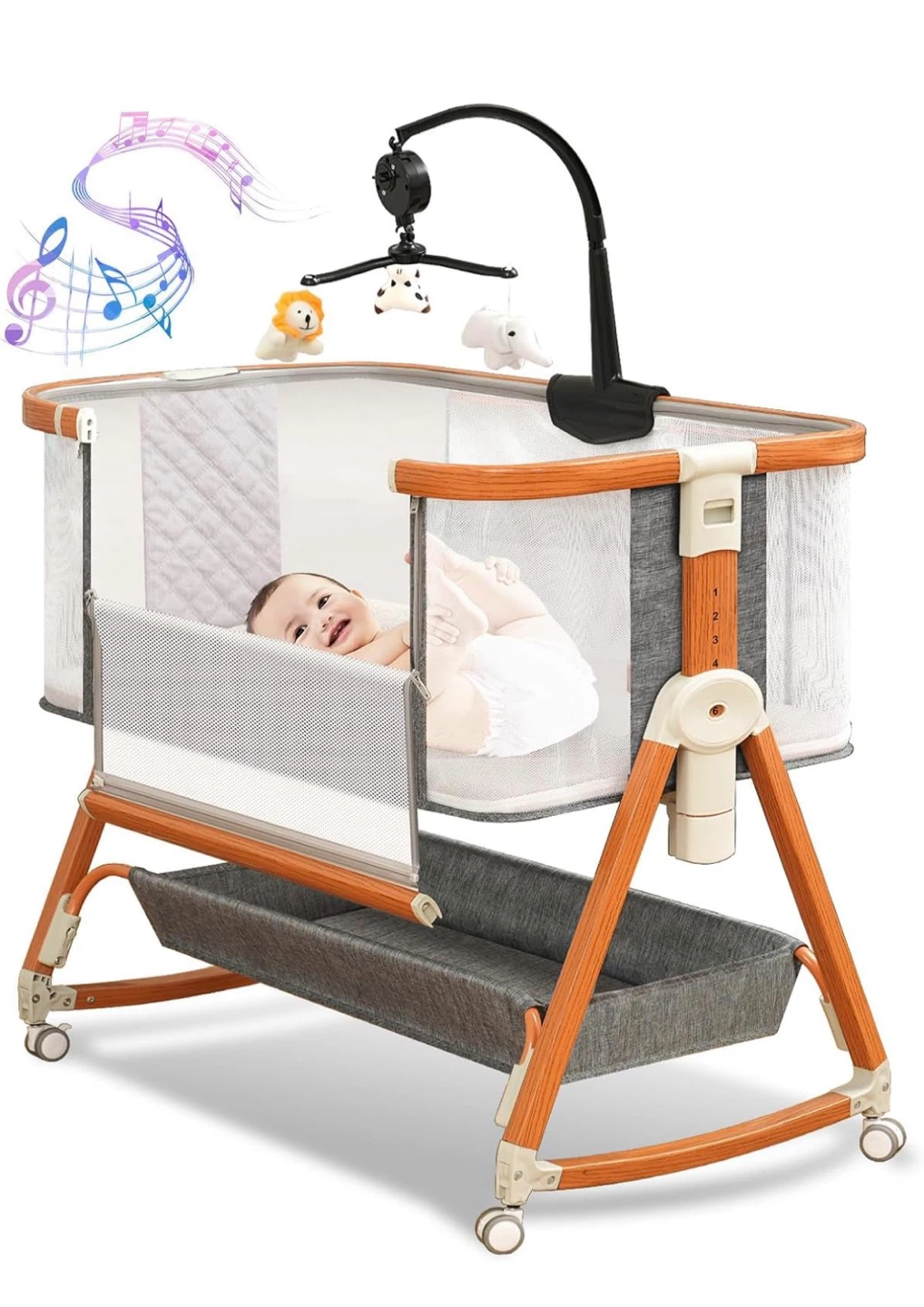 New Baby Bedside Bassinet