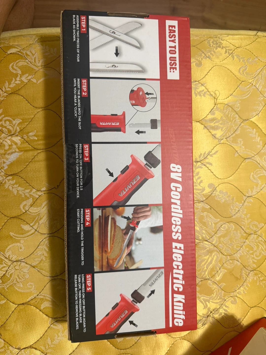 EzuVita 8V Cordless Electric Knife