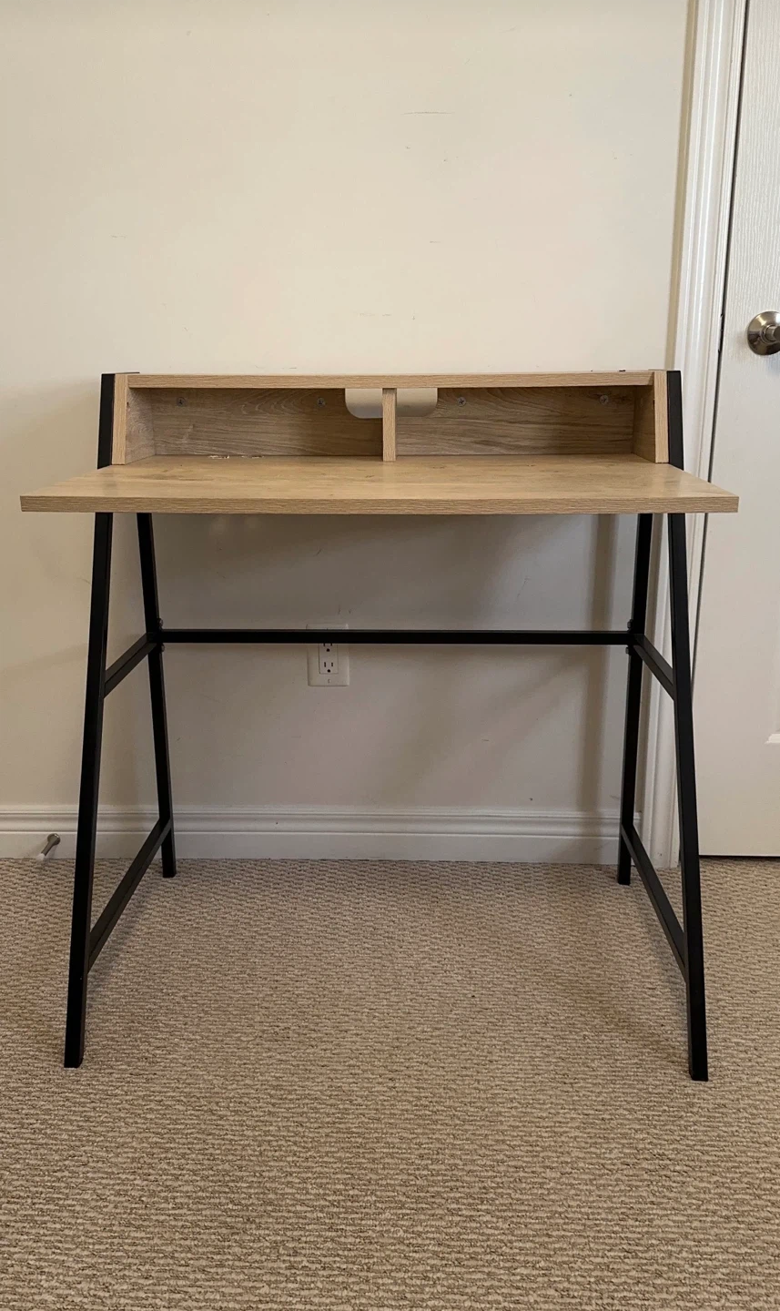 Modern Wood and Metal Desk