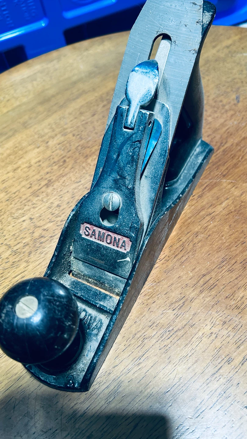 SAMONA Vintage Metal Woodworking Hand Plane - photo 2