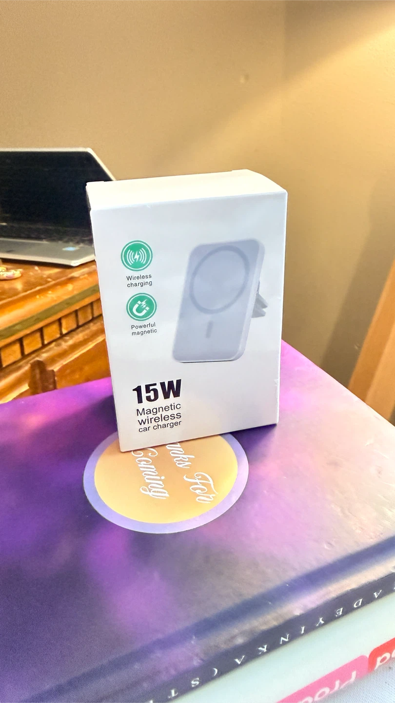 15W Magnetic Wireless Car Charger