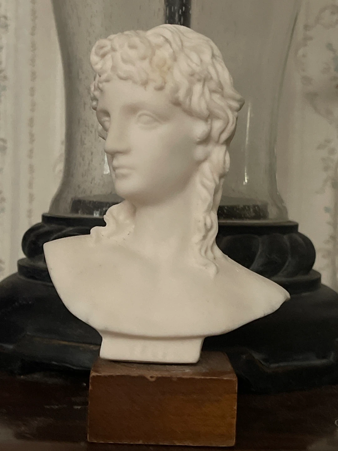 Eros Alabaster Bust Sculpture