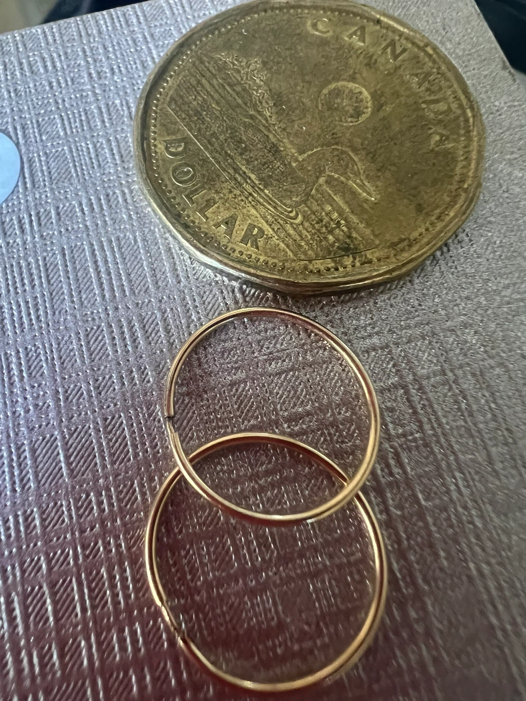 14 k earrings for kids - photo 2