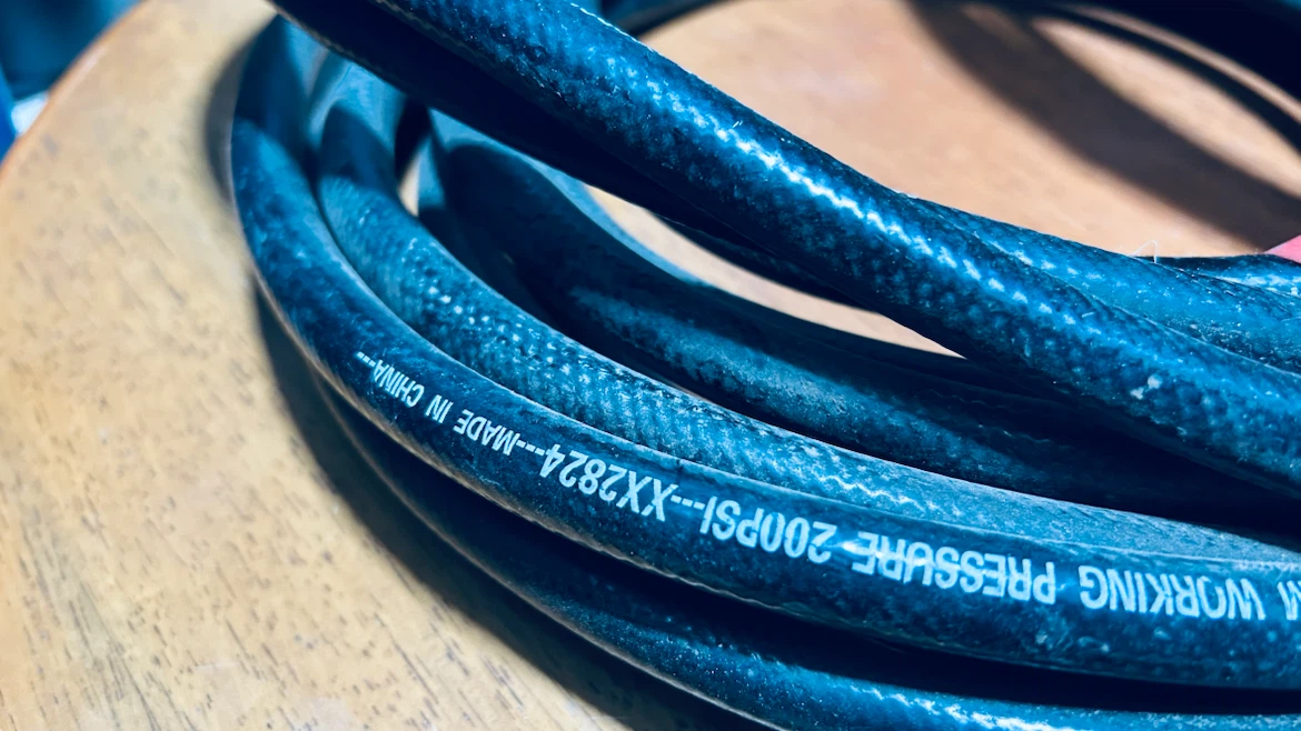 Heavy-duty hoses with fittings. Rated up to 200 PSI. - photo 2