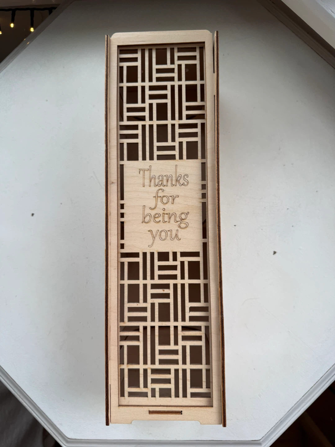 Lasercut wood gift box - new - photo 2