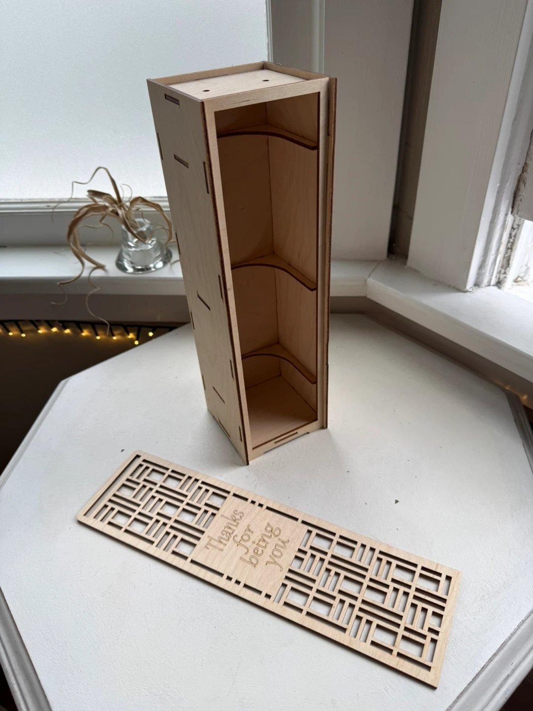 Lasercut wood gift box - new - photo 4