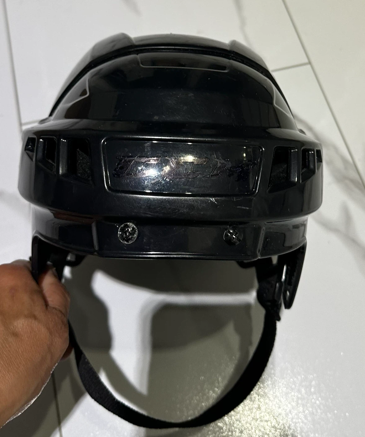 CCM hockey helmet