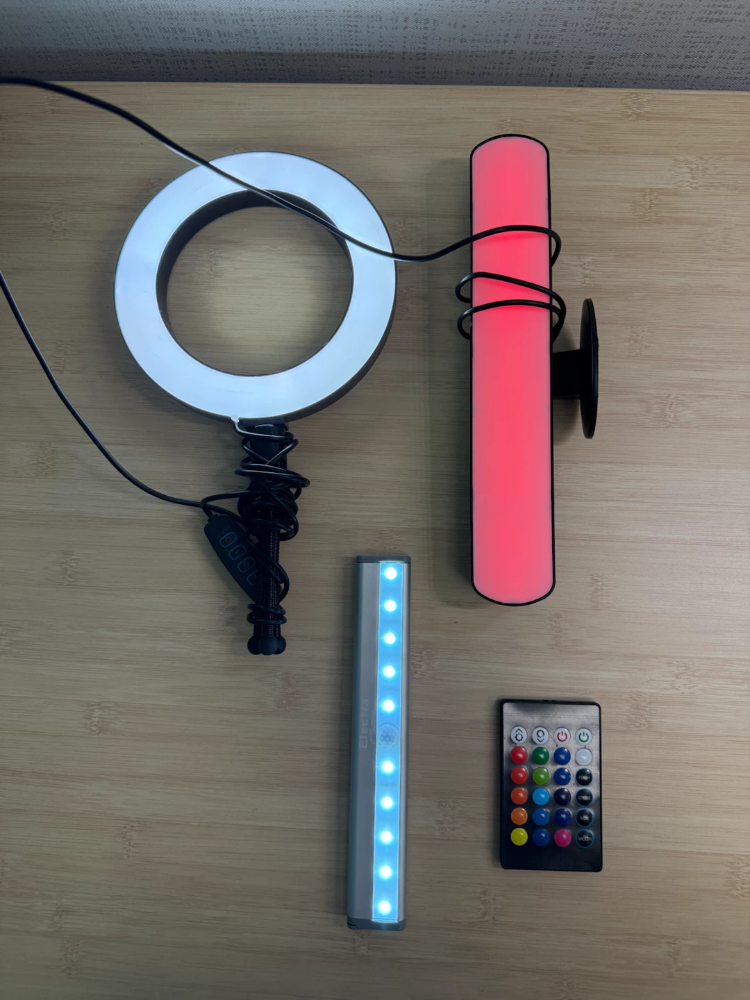 LED Lighting Set with Ring Light and Remote - photo 2