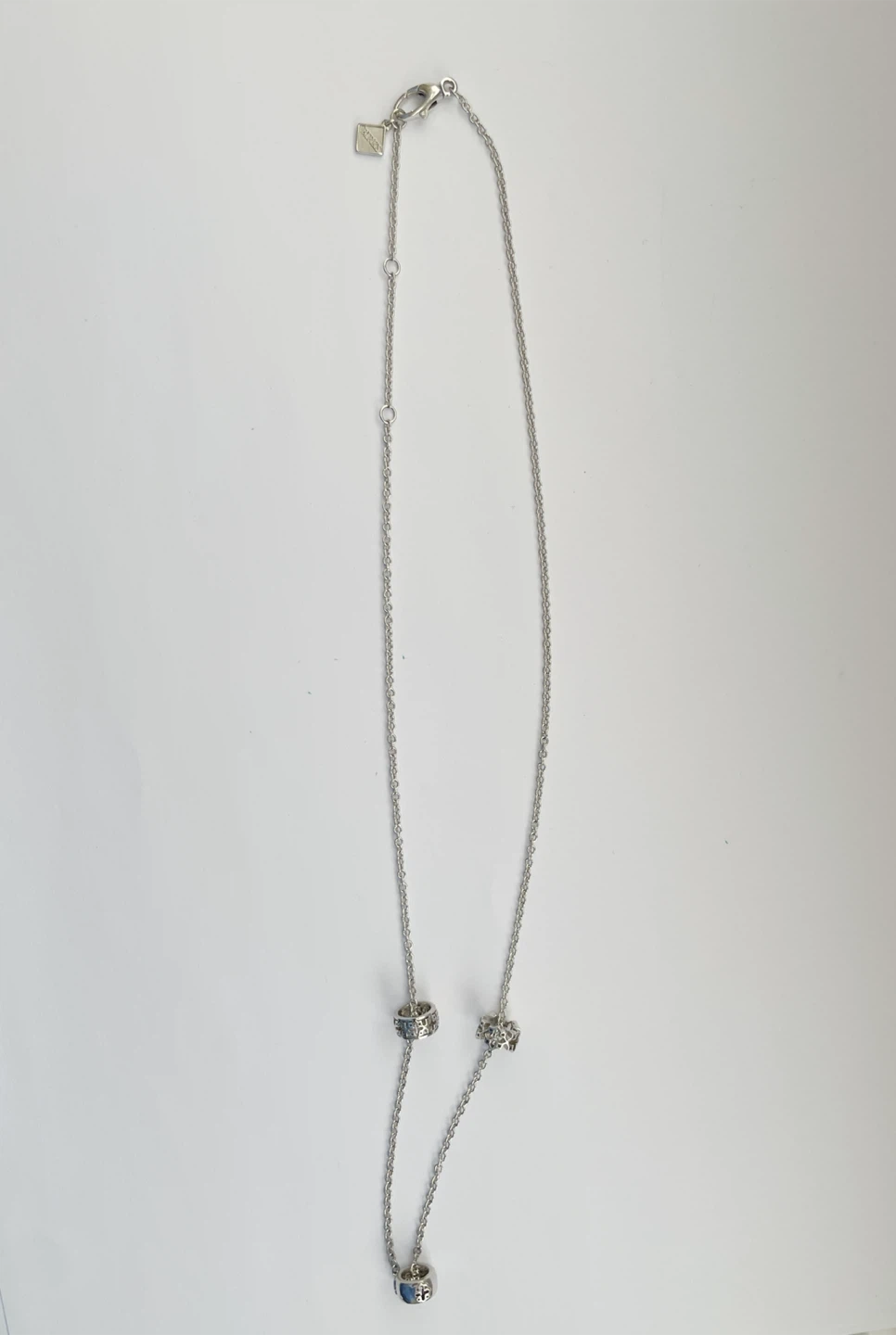 Birks Three-Ring Silver Pendant, Dare to Dream Collection - photo 4