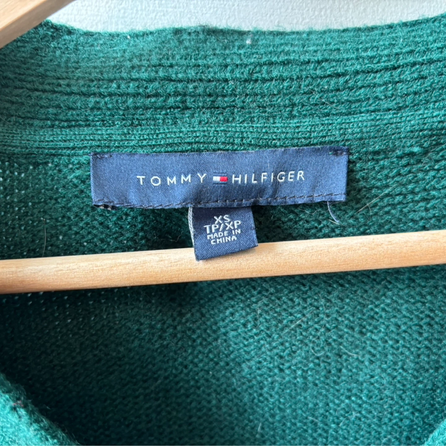 Tommy Hilfiger Green Cable Knit Cardigan - photo 3